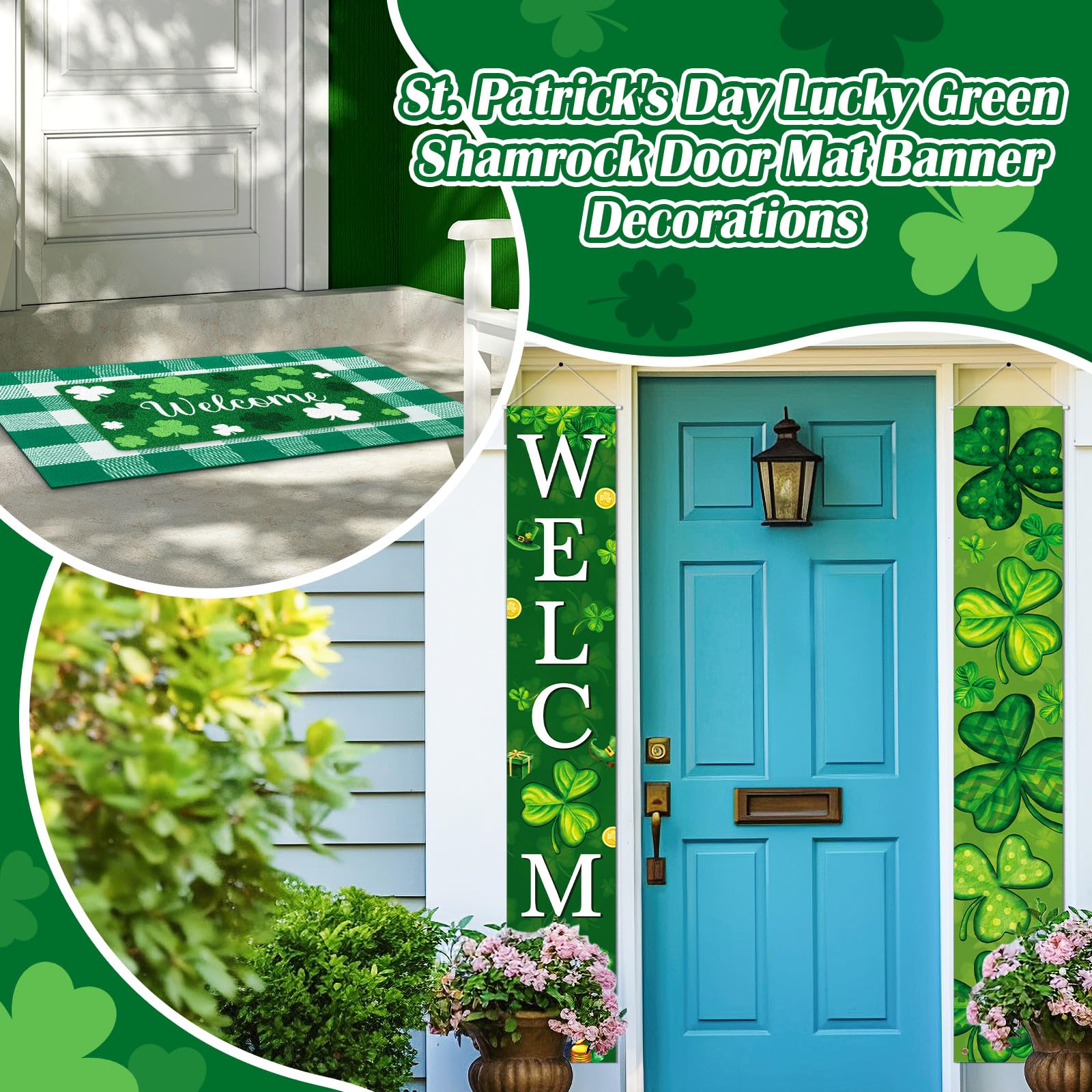 Hahafelt entryway decor setup in a welcoming doorway
