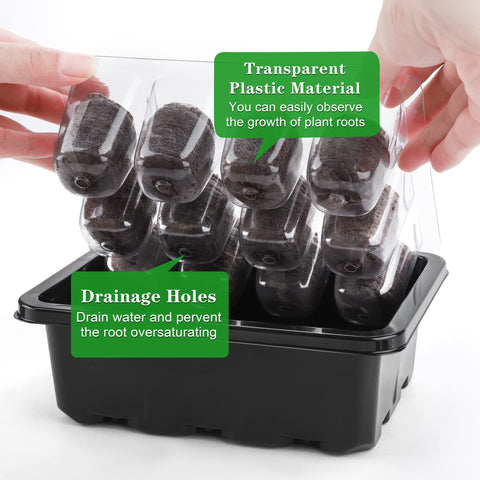 Hahood garden tools duo designed for transplanting and seedling care.