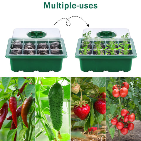Hahood garden tools set includes essentials for quick transplanting and care