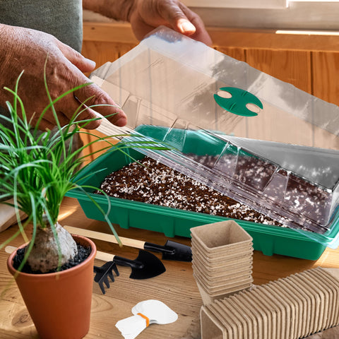 Hahood mini garden tools assist precise transplanting and prep.