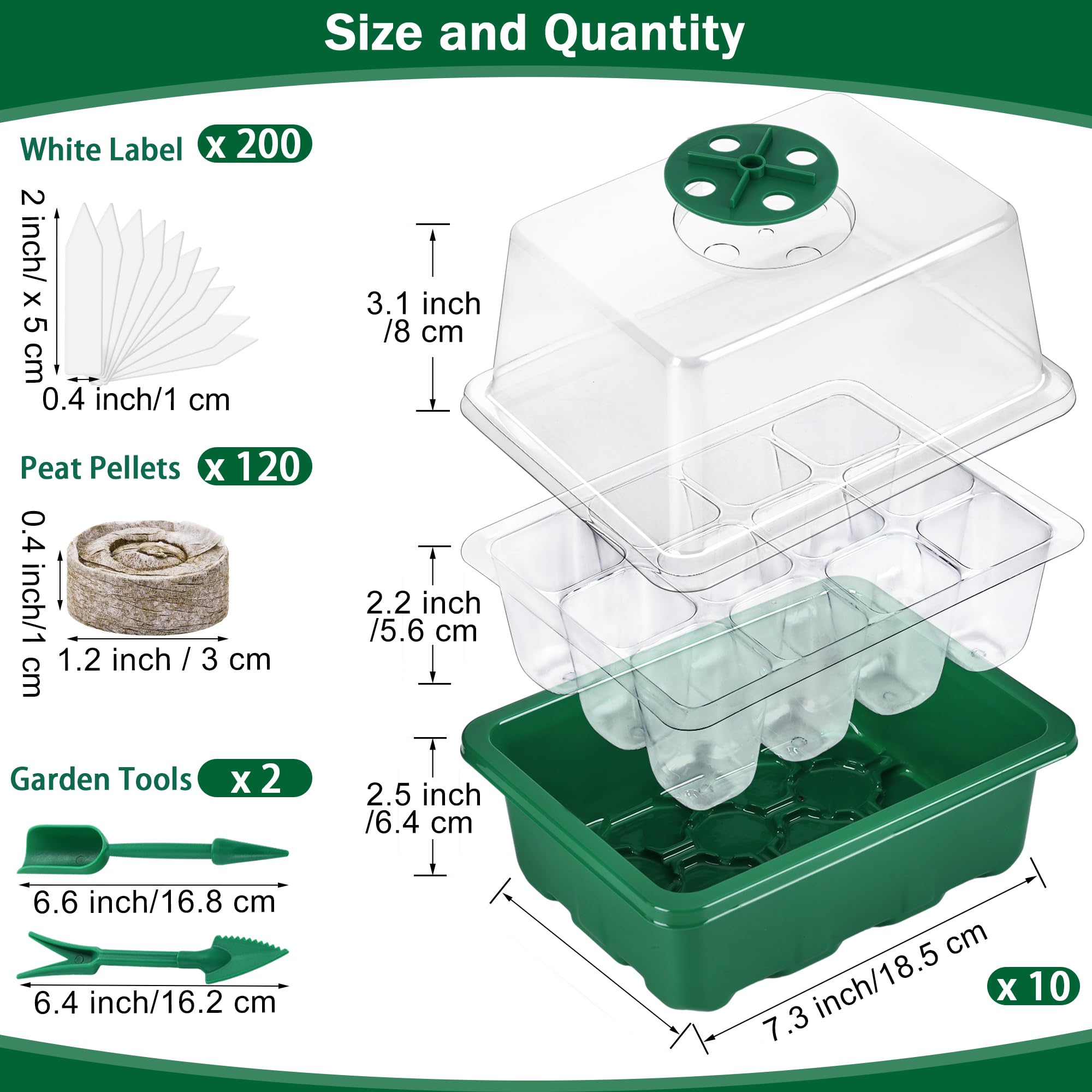 Hahood peat pellets provide air and moisture balance for healthy seedlings