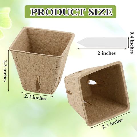Hahood plant labels 180-piece pack helps organize seed types and dates