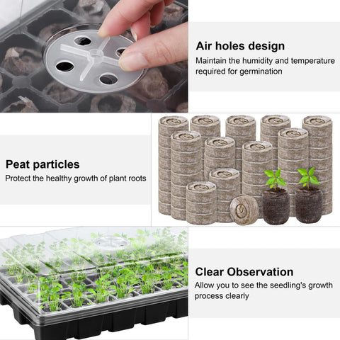 Hahood plant labels help organize seedlings and track varieties.