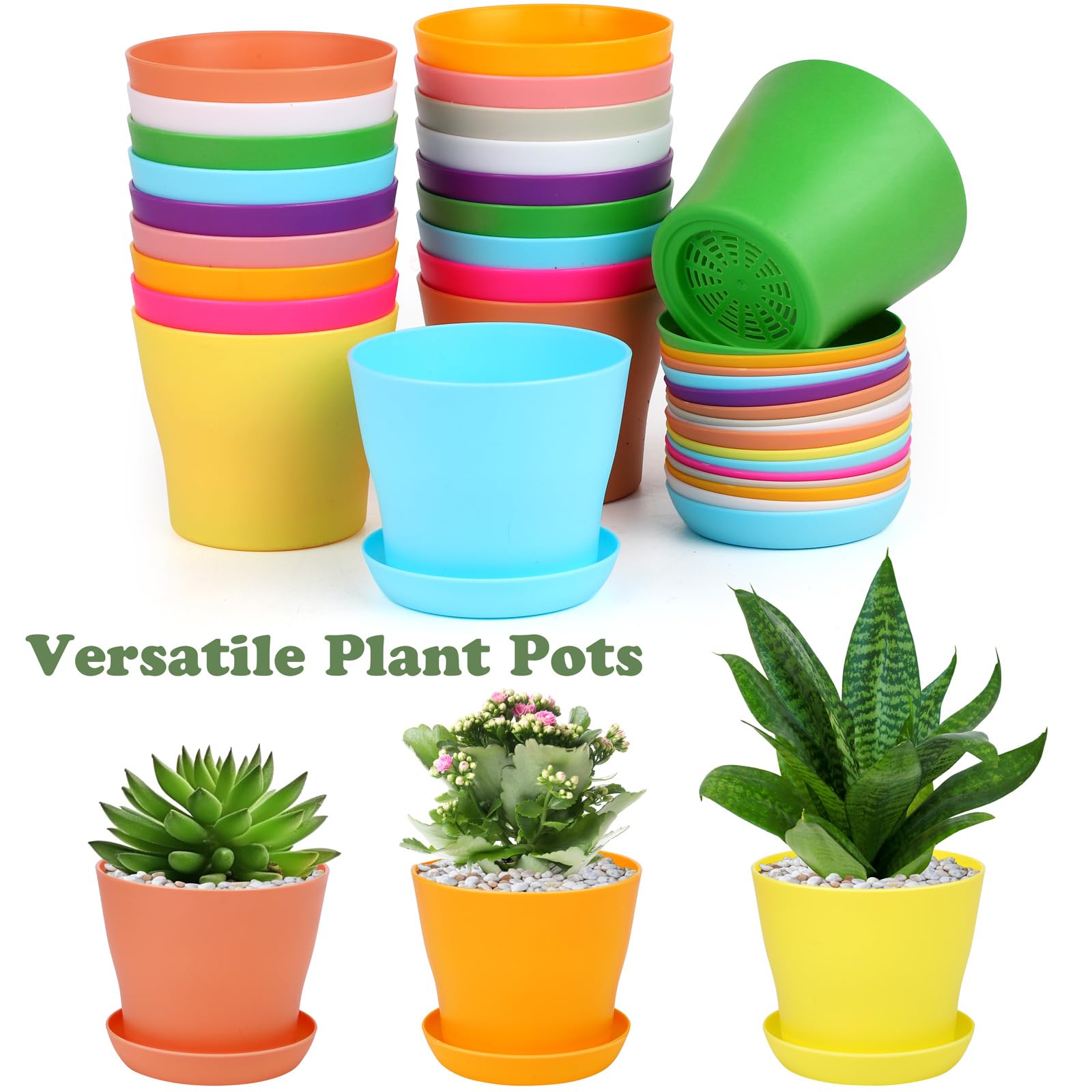 Hahood versatile planters suit indoor and outdoor use, from herbs to succulents.