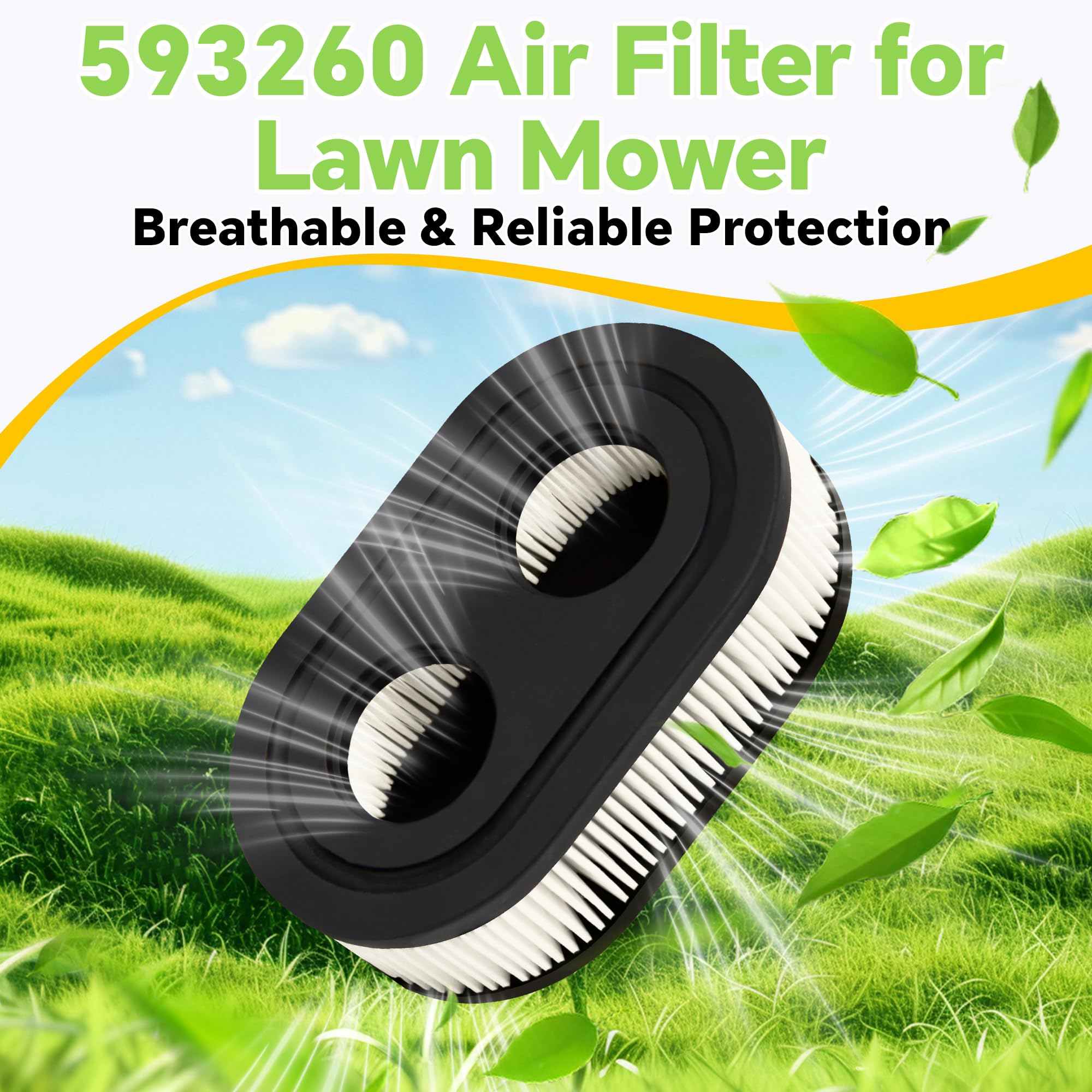 Haigelisi 593260 pleated filter detail highlighting filtration surface