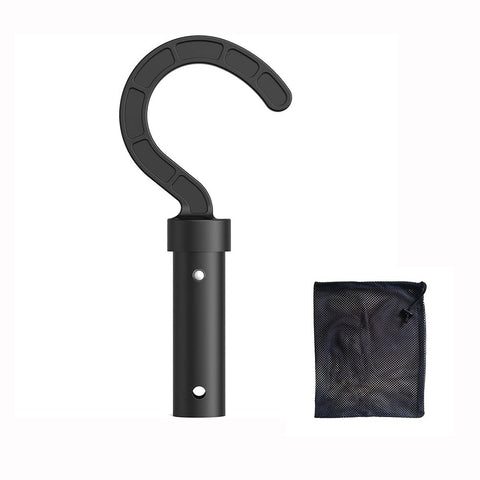 Hailewen pool hooks for poles securely attach to poles for easy cleaning.