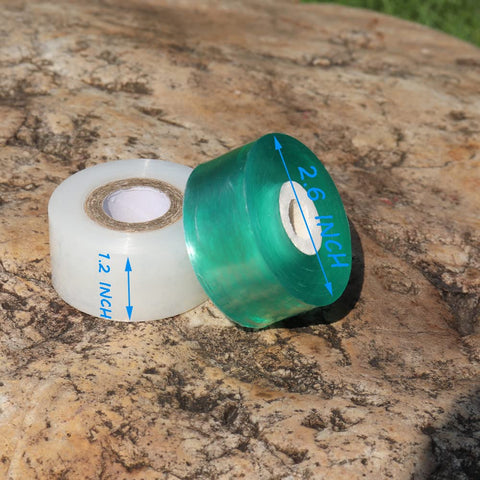 HAINANSTRY grafting tape in use on plant stem highlights easy application and growth-friendly bonding.