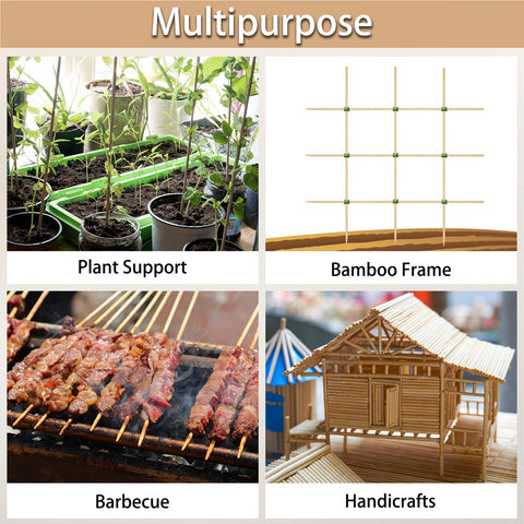 HAINANSTRY packaged stake set with ties for easy garden organization