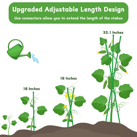 HAINANSTRY tomatoes-beans-orchids-support provides versatile plant support.