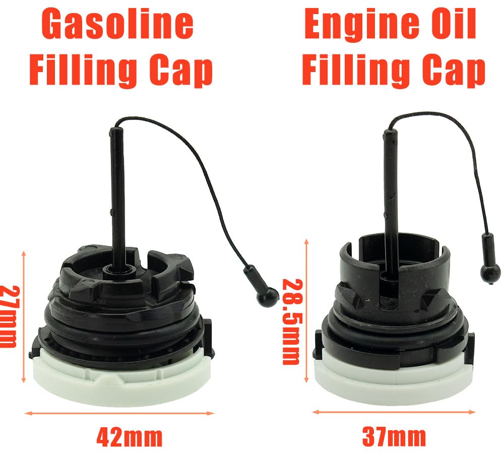 HAINEAO two-pack fuel-cap for STIHL HT101 ensures quick replacement and reliable sealing