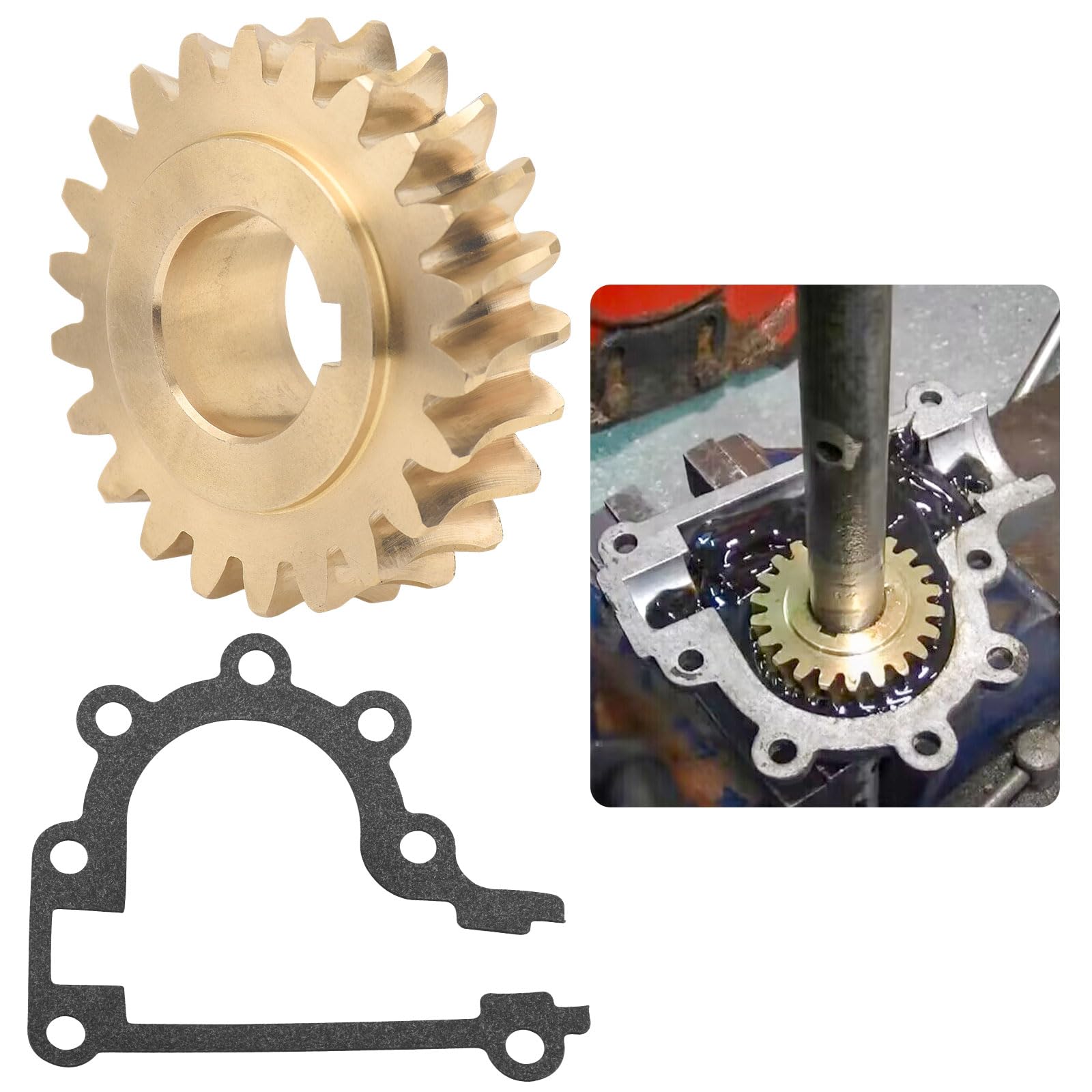 Haiouus 51405MA worm gear kit for Craftsman snowthrower improves torque transfer.