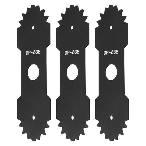 Haiouus 9 inch edger blade front view for precise edging