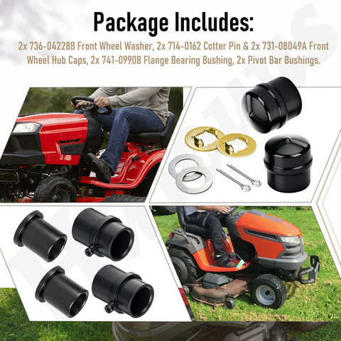 Haiouus CC30-compatible mini rider fit kit for quick replacement in compatible mowers.
