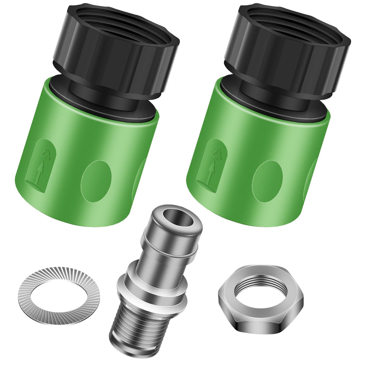 Haiouus deck wash kit quick-connect adapter improves cleaning efficiency.