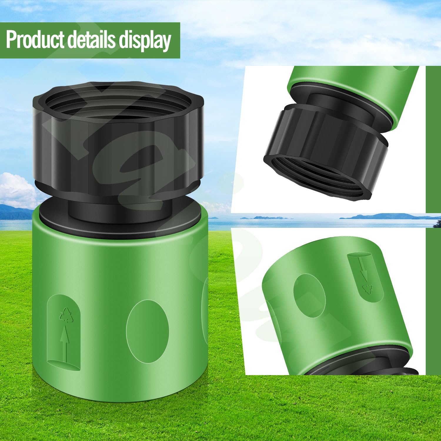 Haiouus deck wash kit versatile for garden and yard tasks.