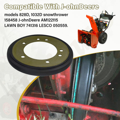 Durable rubber friction rings resist wear for steadier forward motion.