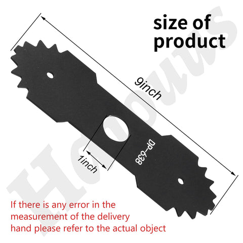 Haiouus edger blade compatible with Ryobi RY13050 and RY13050A