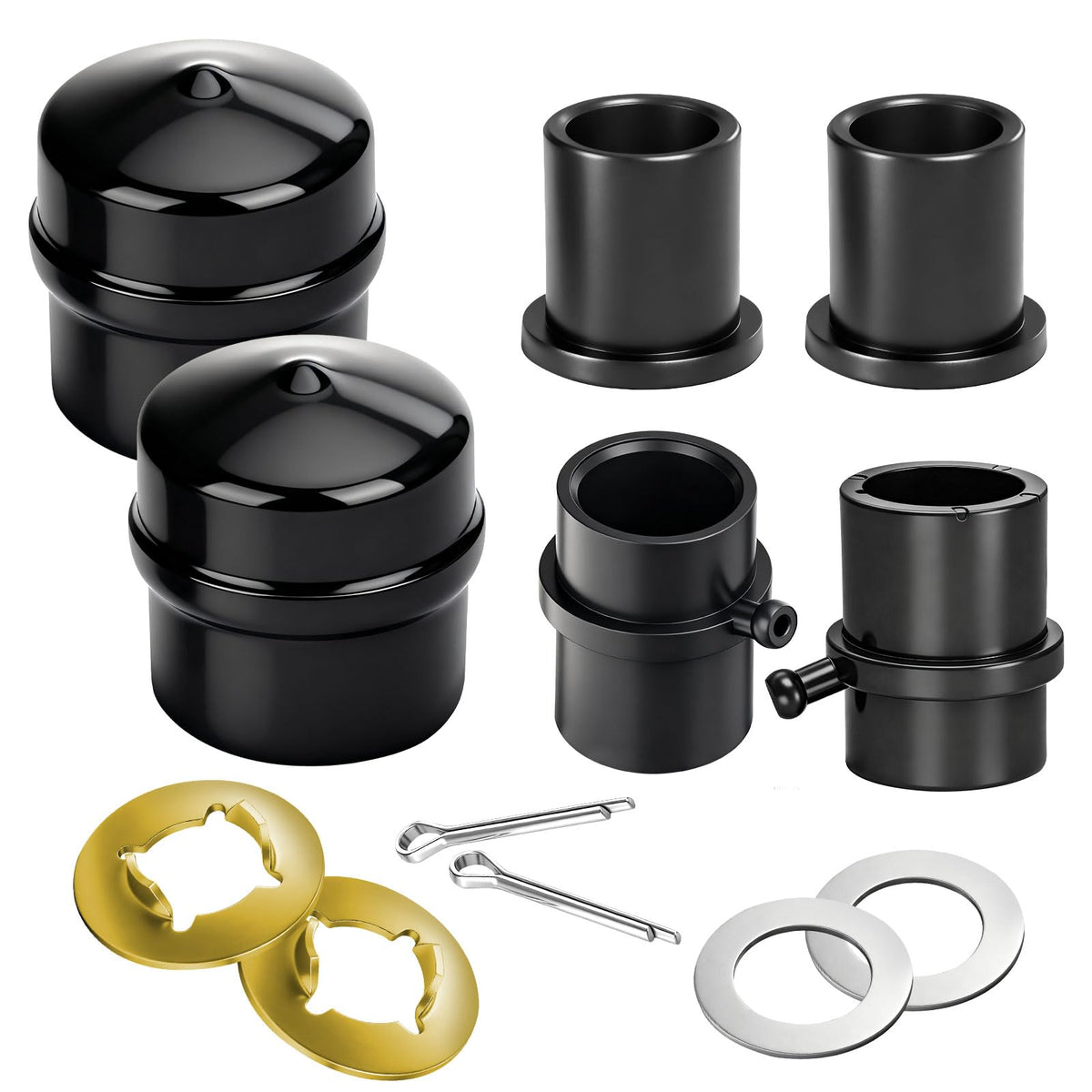 Haiouus front wheel bearing rebuild kit box showing complete parts for easy maintenance.