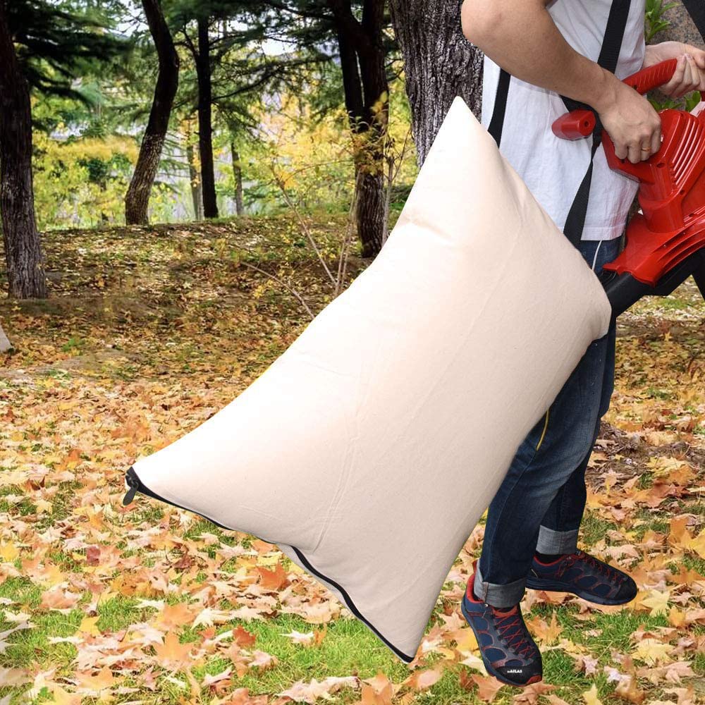 Haiouus bag ideal for courtyard leaf collection and outdoor tidying.
