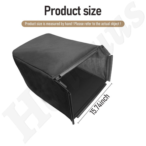 Haiouus grass bag side view shows high-density fabric and flexible fit.