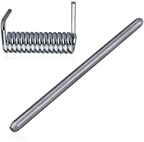Haiouus hinged mulching plug in use reduces clumping and promotes even clippings.