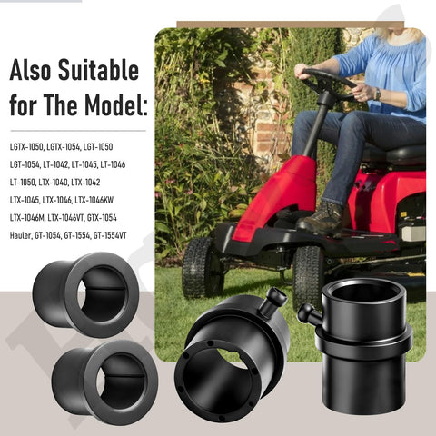 Haiouus pivot-bar bushings pack for smooth wheel pivot and longer component life.