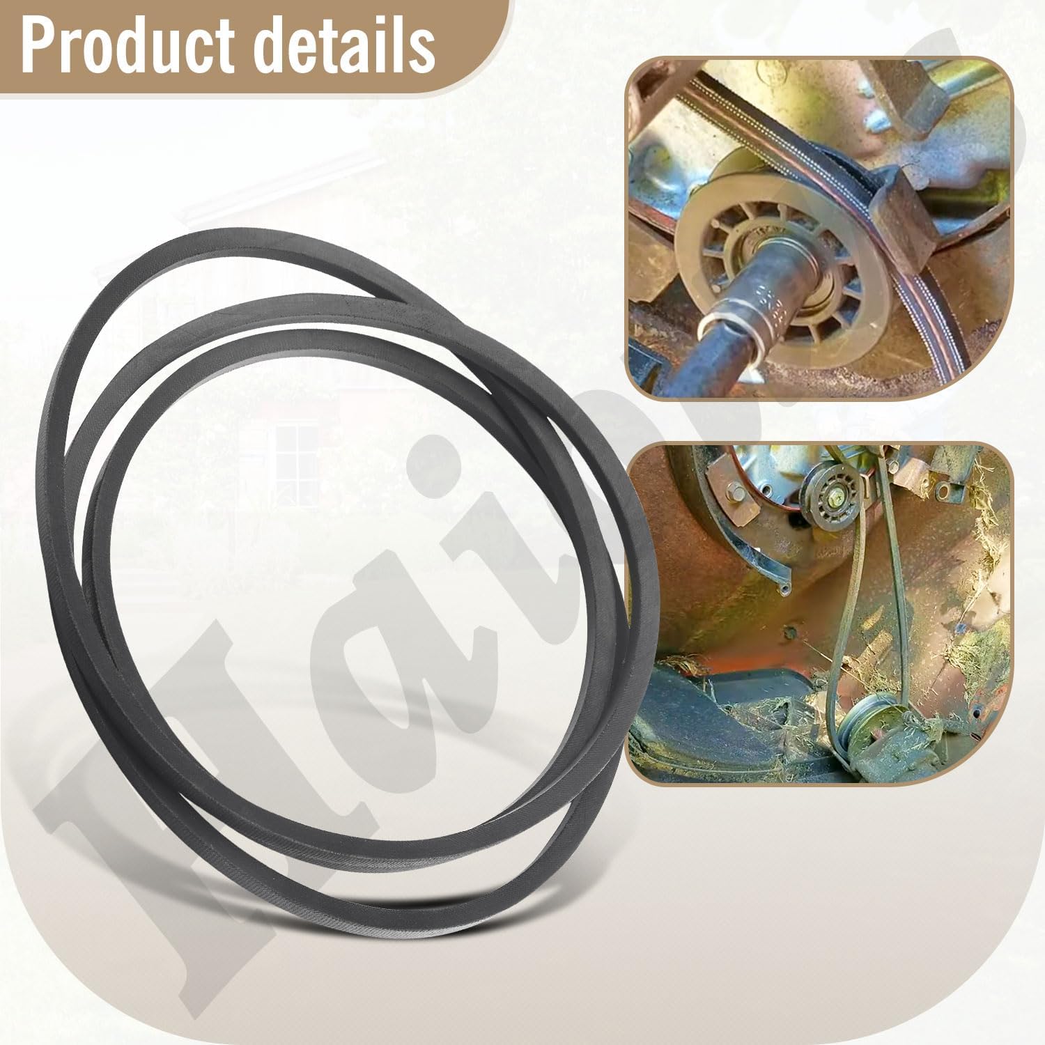 Haiouus kit compatible with Poulan Pro and other brands for broad compatibility.