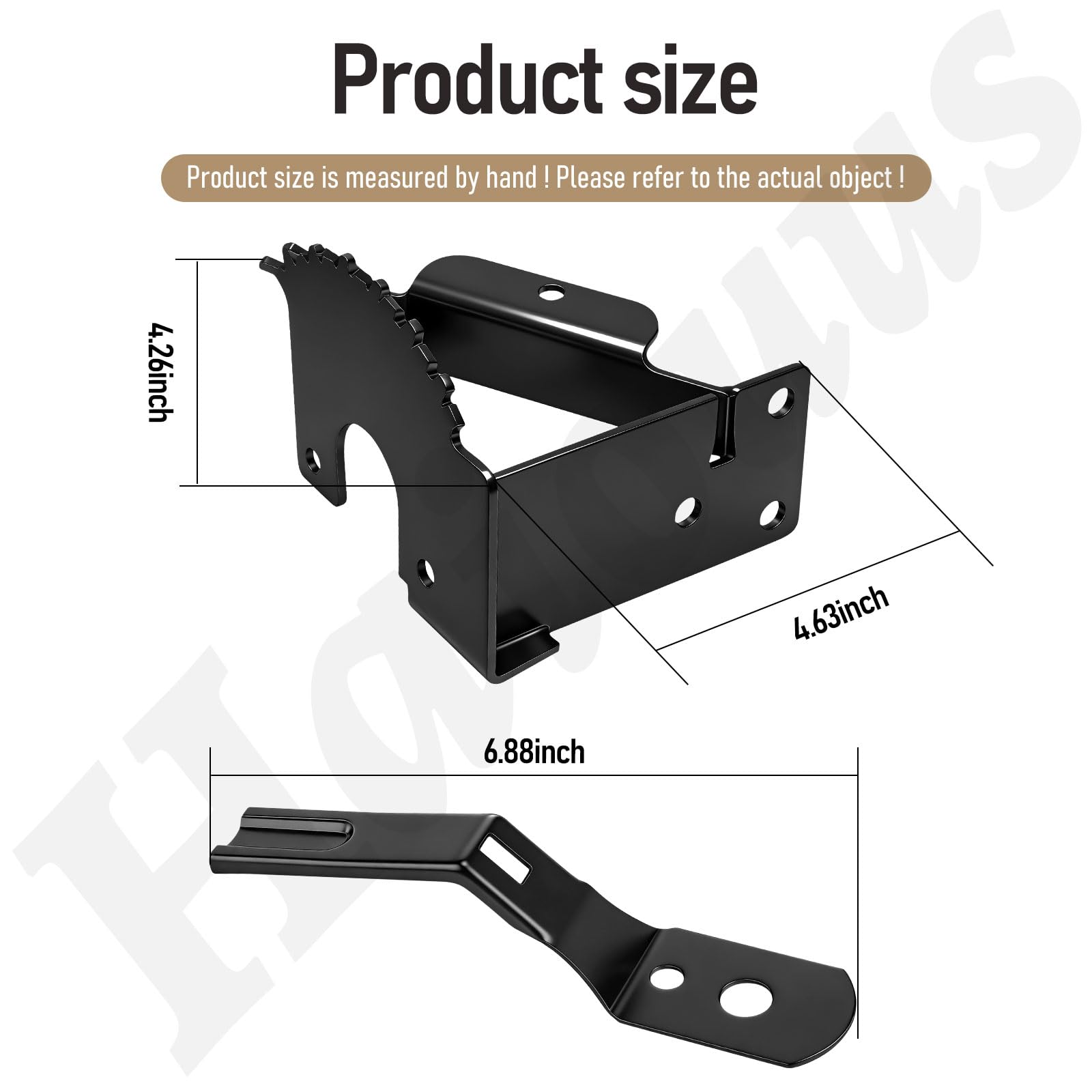 Haiouus replacement part 120-7037-03 graphic showcases essential deck repair components for easy swaps