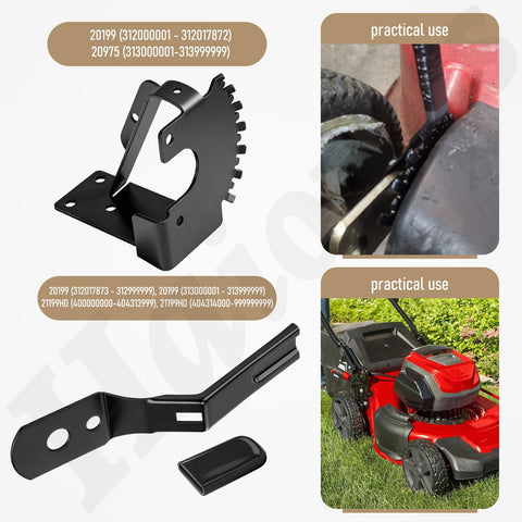 Haiouus Toro TimeMaster 30in compatibility graphic highlights broad model support for replacements
