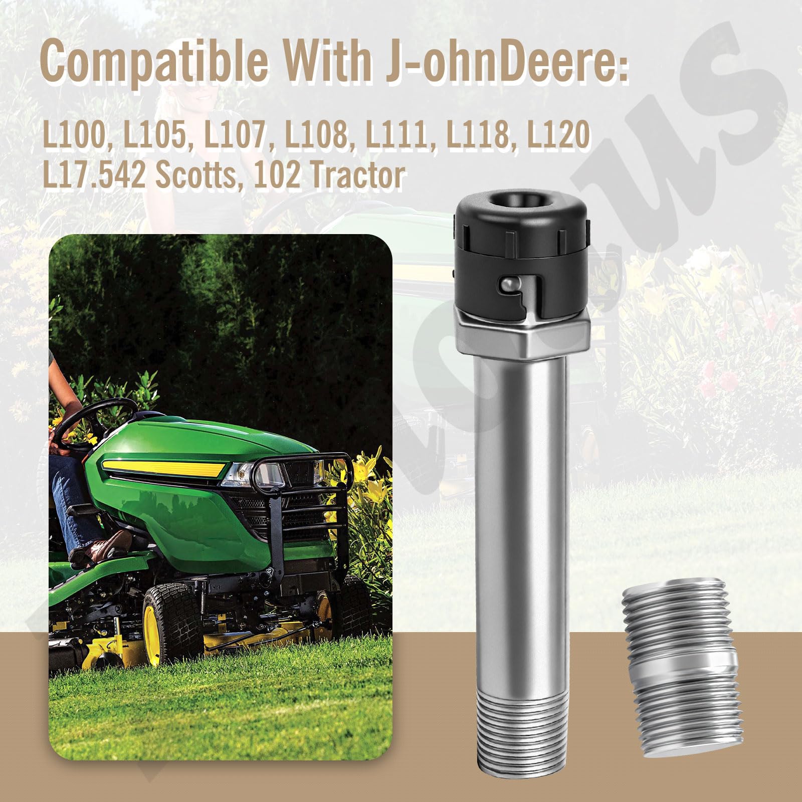 Haiouus tractor compatibility chart clarifies model options for Deere tractors.