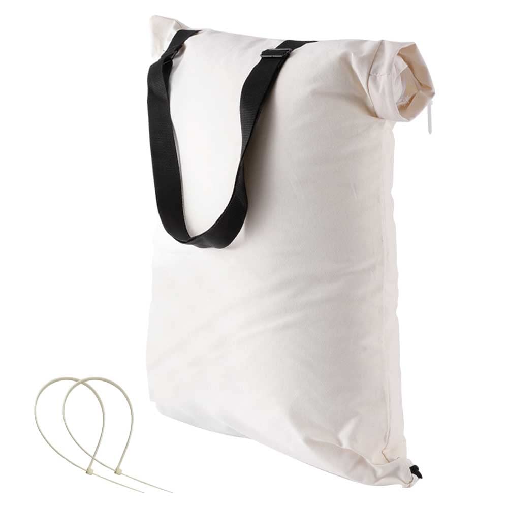 Haiouus universal leaf vacuum bag with a 3.5-inch opening for easy debris intake.
