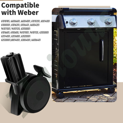 Haiouus Genesis caster compatibility, steady support for Genesis models with locking option.