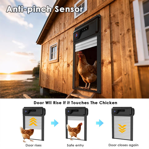 Hairongil anti-pinch sensor preventing injury during door movement