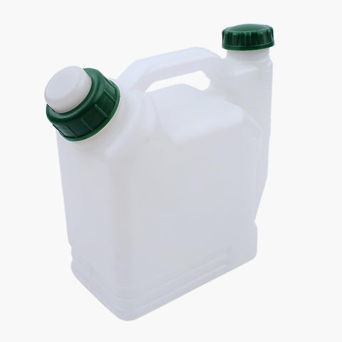 HAISHINE 2-Stroke fuel mixing bottle with clear graduations for precise ratios.