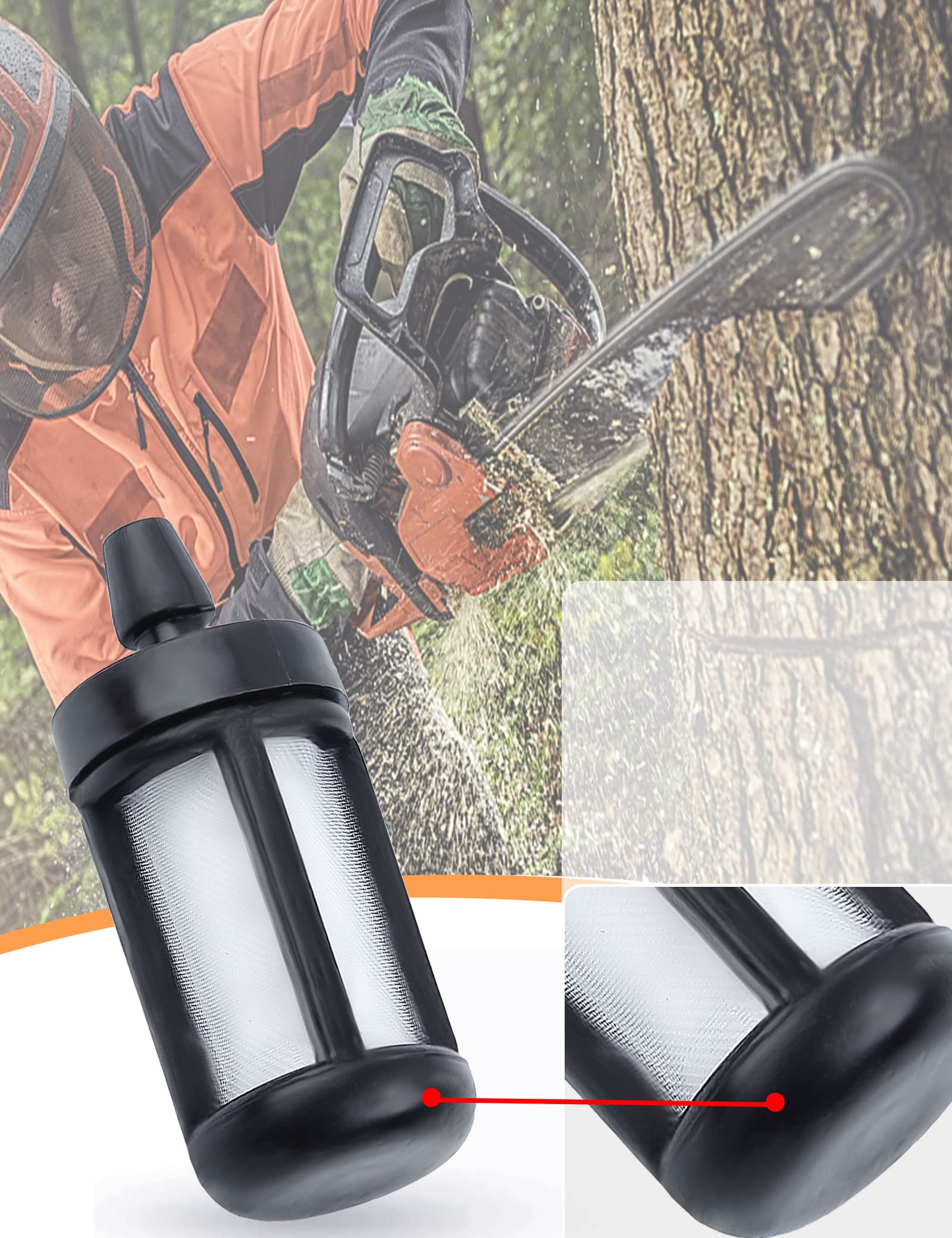 HAISHINE 10-piece fuel filter pack for STIHL maintenance