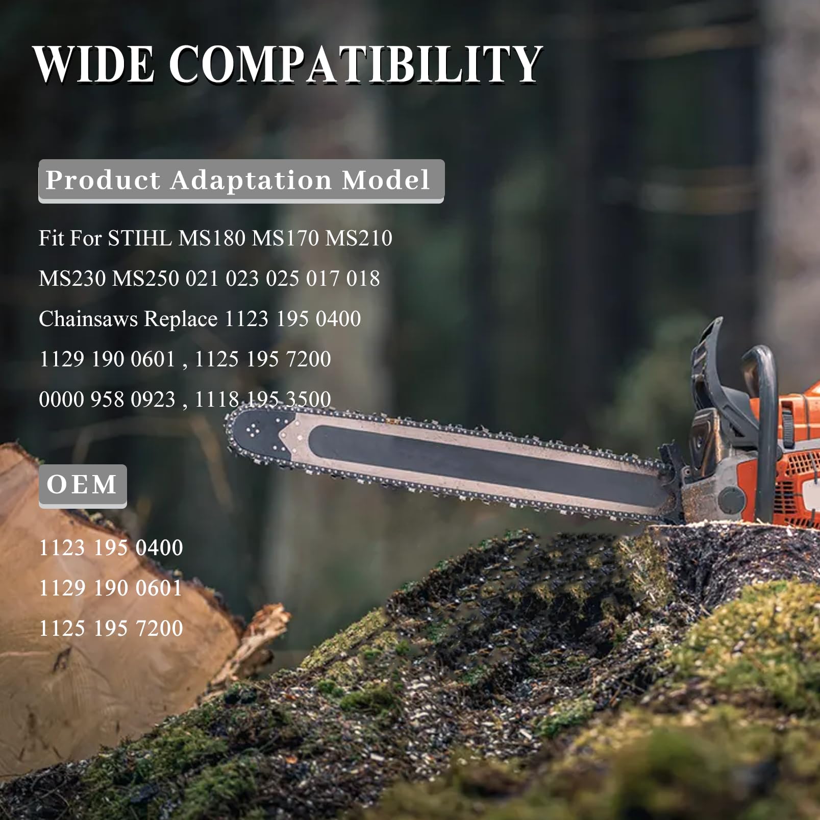 HAISHINE recoil spring 1129-190-0601 provides durable tension for consistent starts.