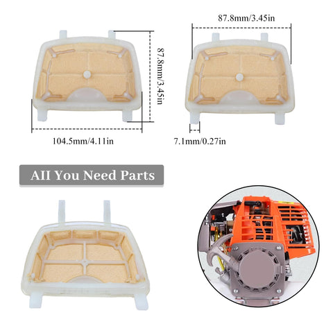 HAISHINE replacement part 1139 120 1602 air filter ensures precise fit.