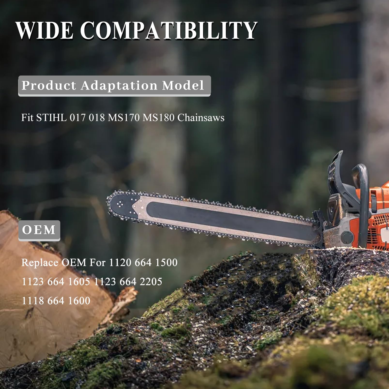 HAISHINE replacement parts made from durable materials for STIHL care