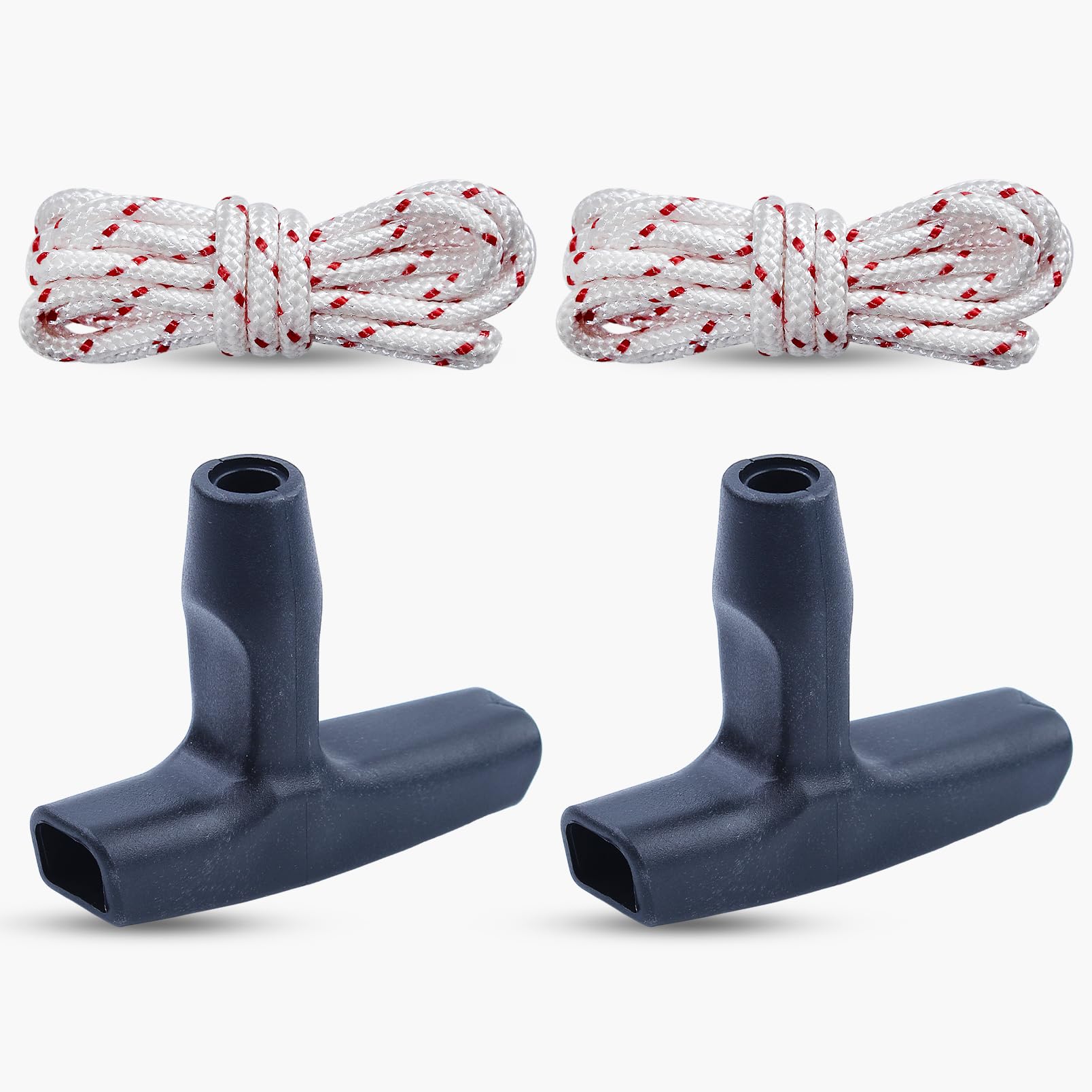 HAISHINE starter handle grip rope kit for MS180 with durable three-finger grip