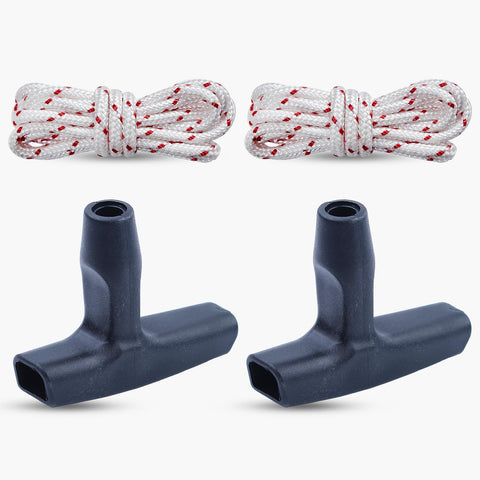 HAISHINE starter handle grip rope kit for MS180 with durable three-finger grip