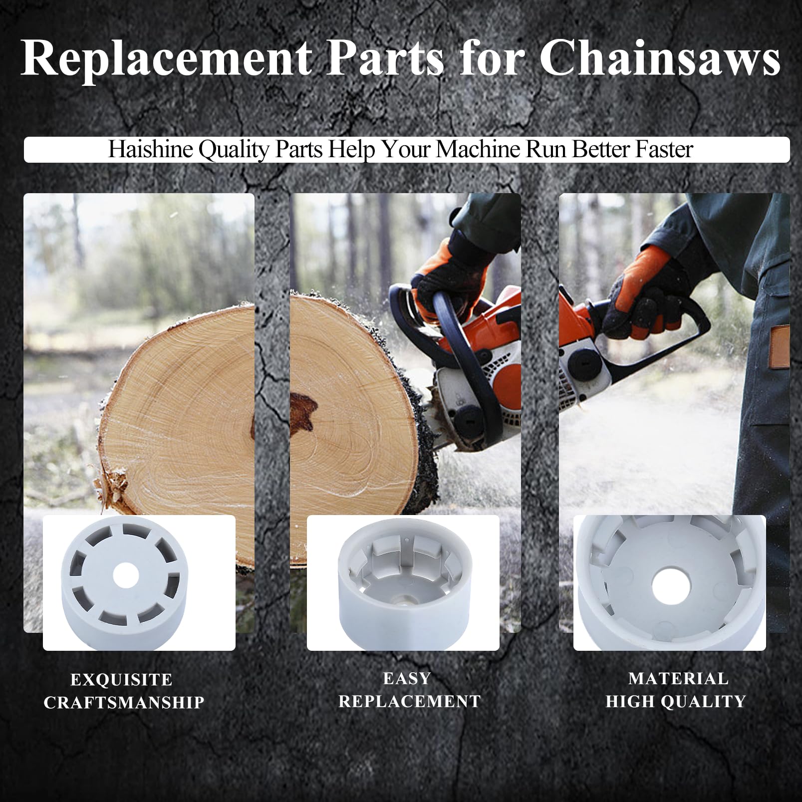 HAISHINE compatibility chart for STIHL MS210 MS390 saws