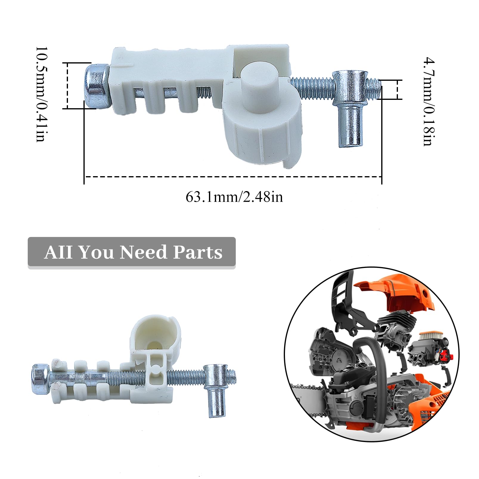 HAISHINE tensioner set with two pieces for fast maintenance