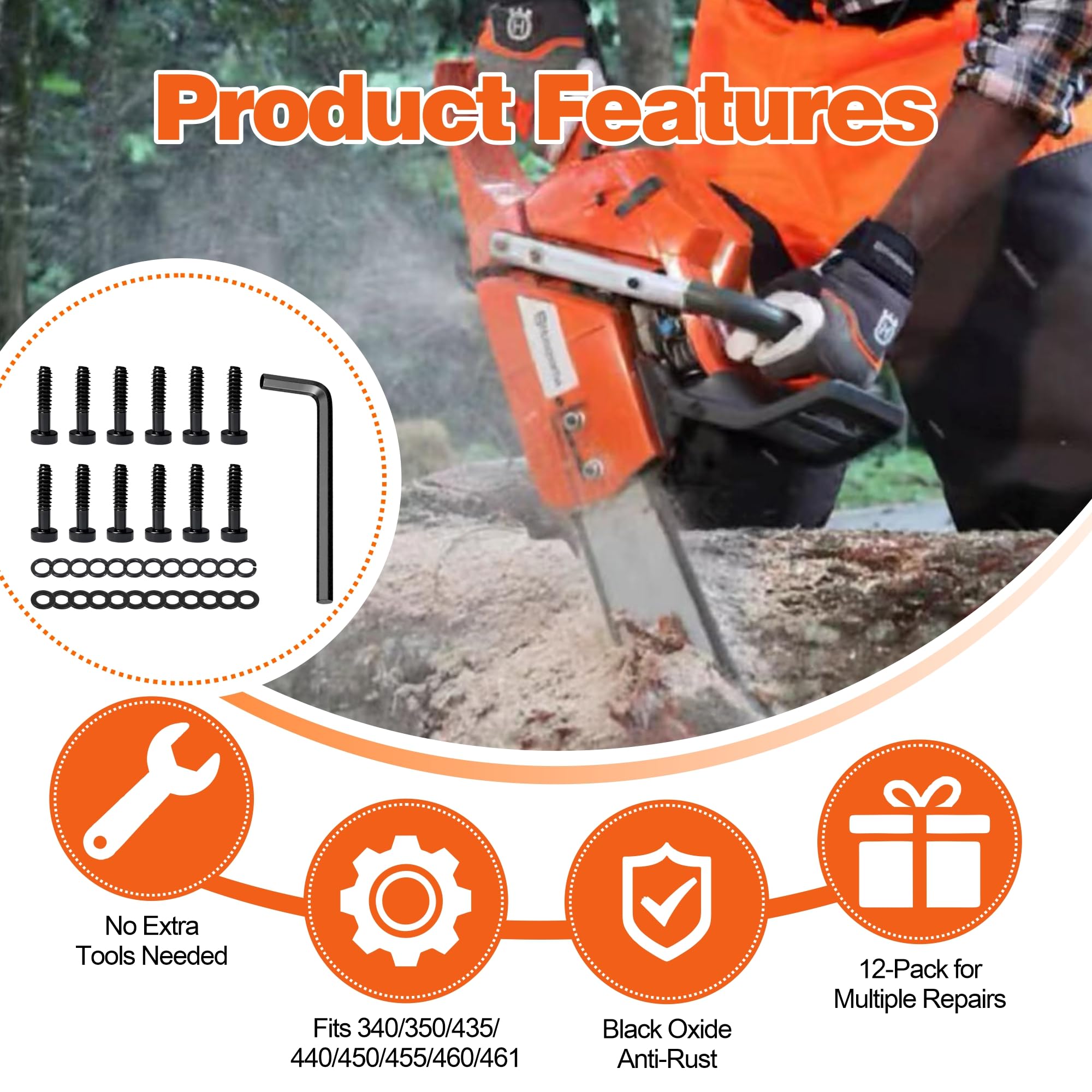Included wrench allows fast, tool-free installation of the starter kit