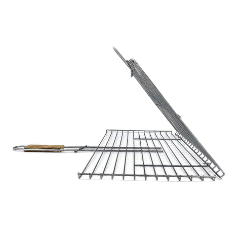Hakan grill basket perfect for chicken kabob on open flame