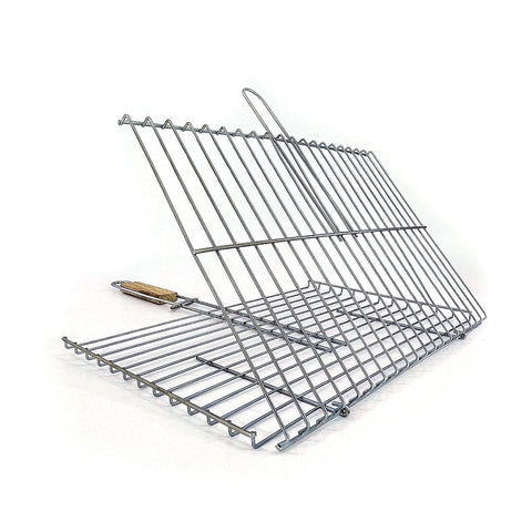 Hakan grill basket keeps fish fillets secure for gentle grilling