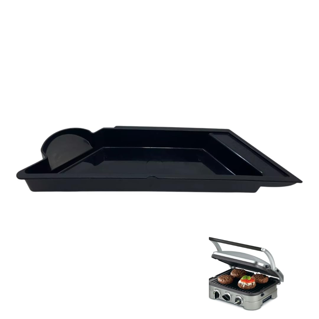 HAKANO drip tray replacement for Cuisinart Griddler GR-4NP1 keeps counters clean and easy cleanup