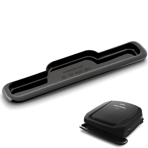 HAKANO George Foreman drip tray 12in catches grease to keep counters clean.
