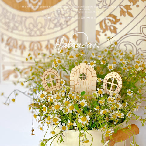 Halandar DIY fairy house accessories for home decor
