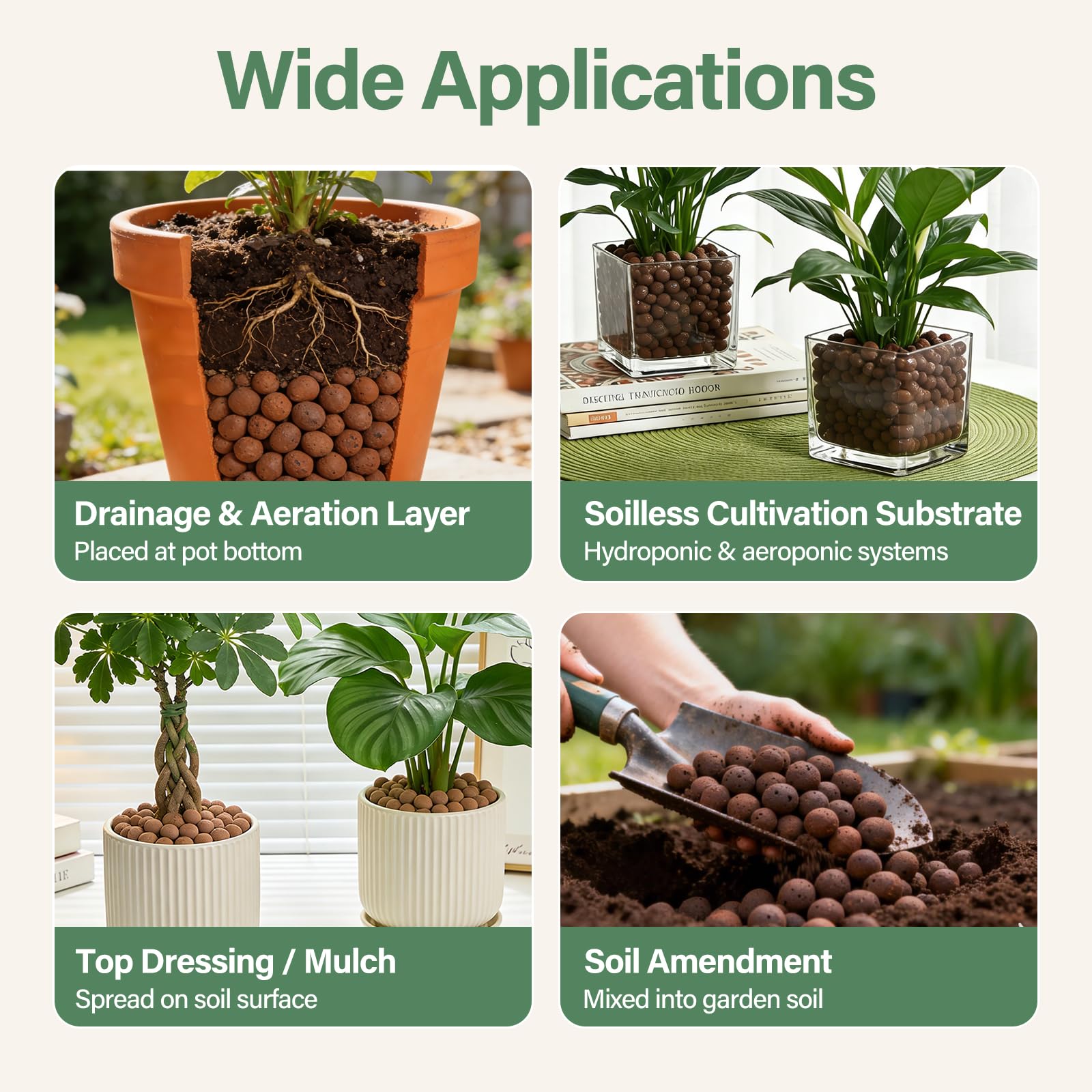 Halatool leca balls reusable after cleaning for eco-friendly setups