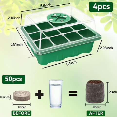 Halatool peat pellets 100 pcs expanding in warm water support quicker sprouting